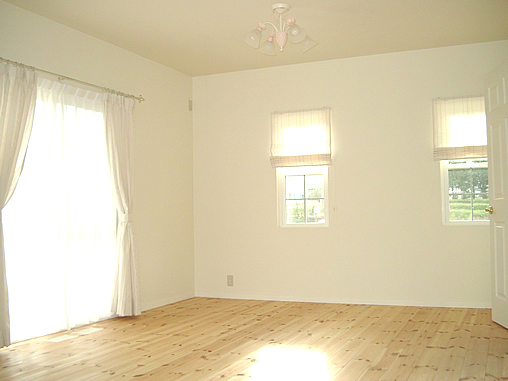 白基調のインテリア