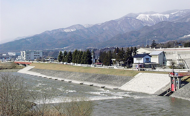 天竜川西町護岸工事